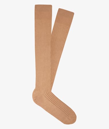 Camel Knee high Socks