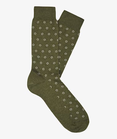 Green Regular Socks