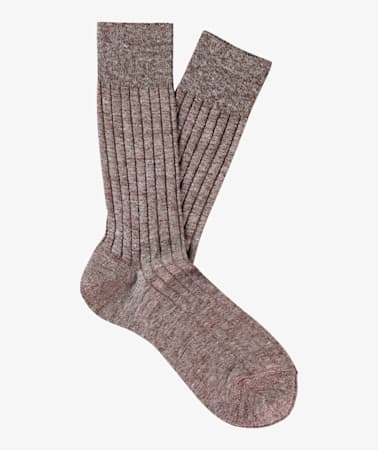Brown Regular Socks