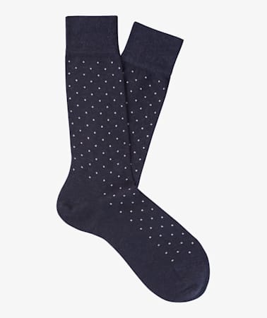 Blue Regular Socks