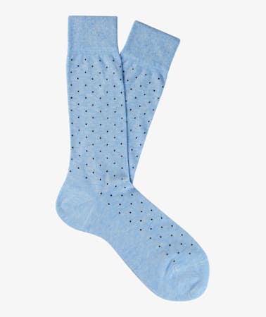 Blue Regular Socks