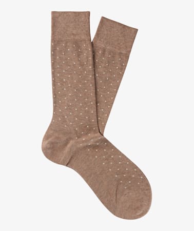Brown Regular Socks