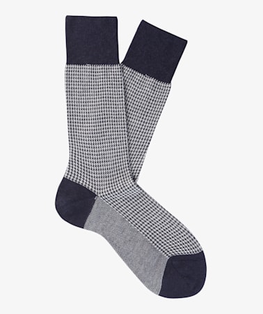 Blue Regular Socks