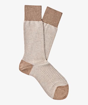 Brown Regular Socks