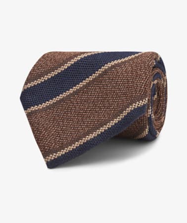 Brown Stripe Tie