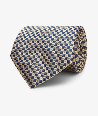 Yellow Graphic Tie