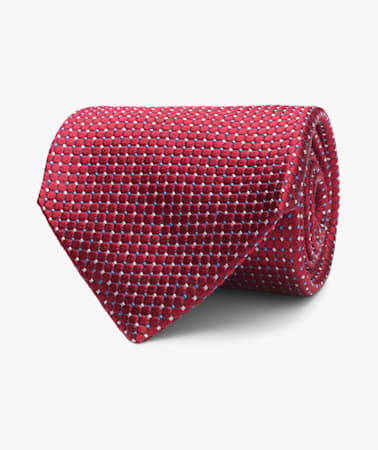 Red Graphic Tie