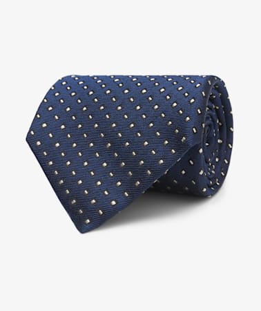 Navy Graphic Tie