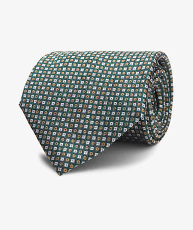 Green Graphic Tie