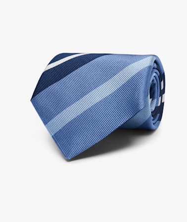 Light Blue Stripe Tie