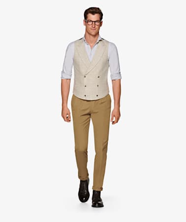 Camel Braddon Trousers