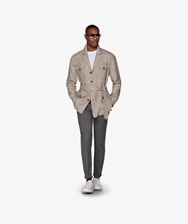 Grey Brentwood Trousers