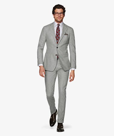 Light Grey Braddon Gurkha Trousers