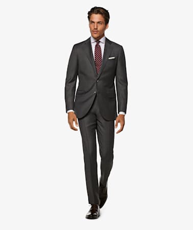 Dark Grey Brescia Trousers