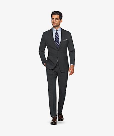 Dark Grey Brescia Trousers