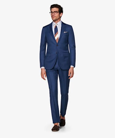Mid Blue Brescia Trousers