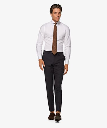 Navy Soho Trousers