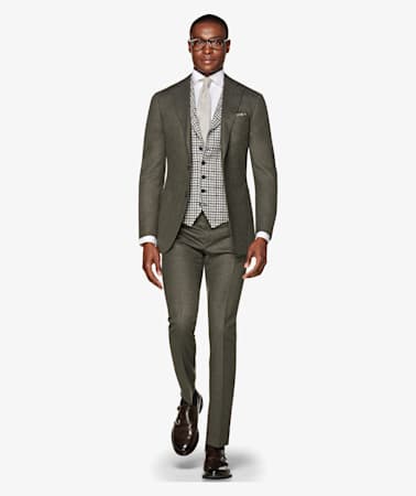 Green Soho Trousers