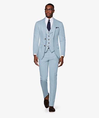 Light Blue Soho Trousers