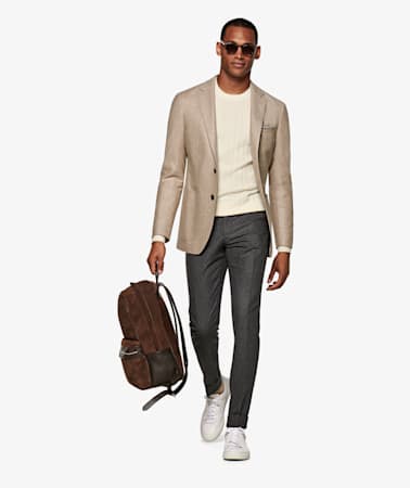Mid Grey Formal Soho Trousers