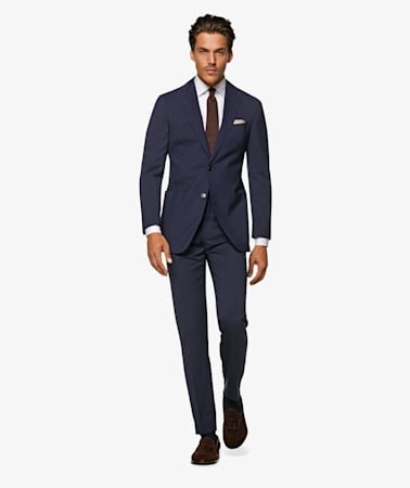 Blue Brescia Trousers