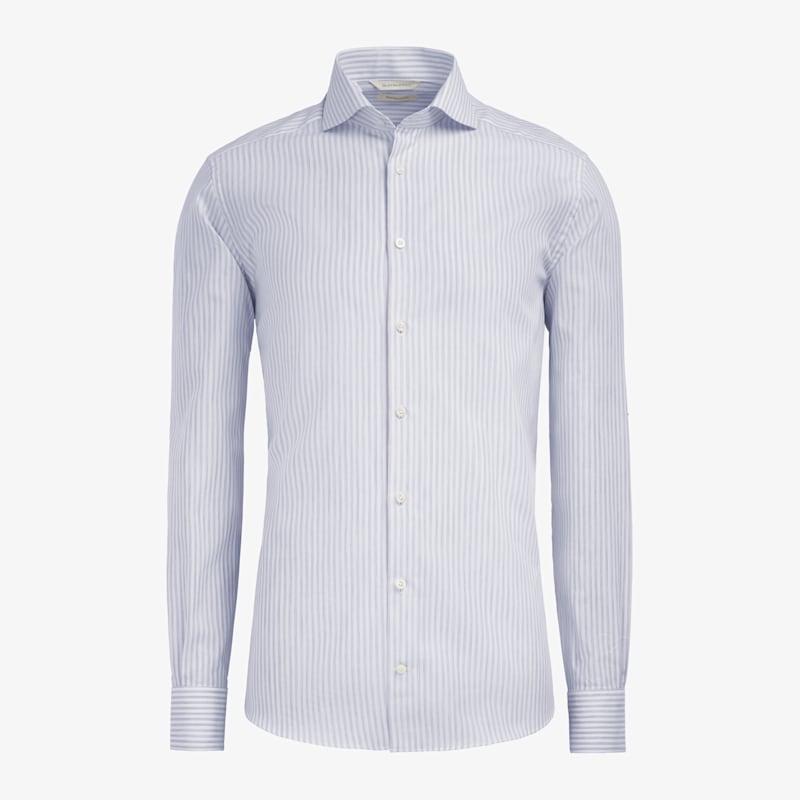 Grey_Stripe_Shirt_Single_Cuff_H6153