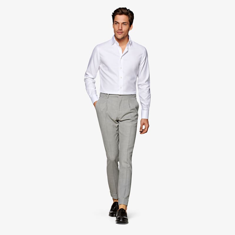 White_Oxford_Traveller_Shirt_Single_Cuff_H9002U