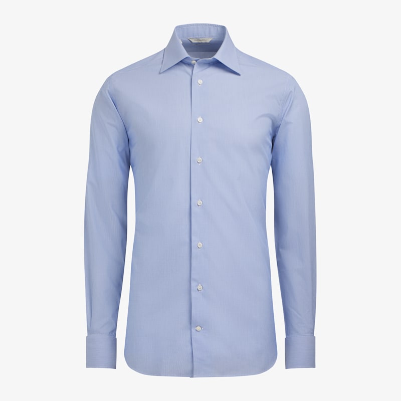 Mid_Blue_Hairline_Poplin_Traveller_Shirt_Single_Cuff_H9005U