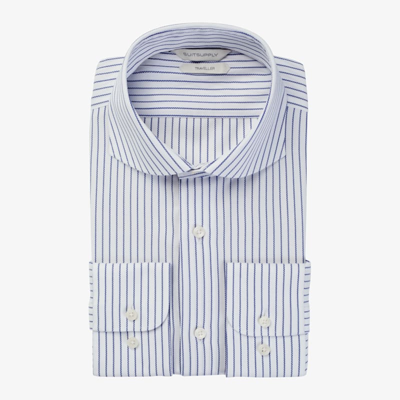 Navy_Stripe_Traveller_Shirt_Single_Cuff_H9009U