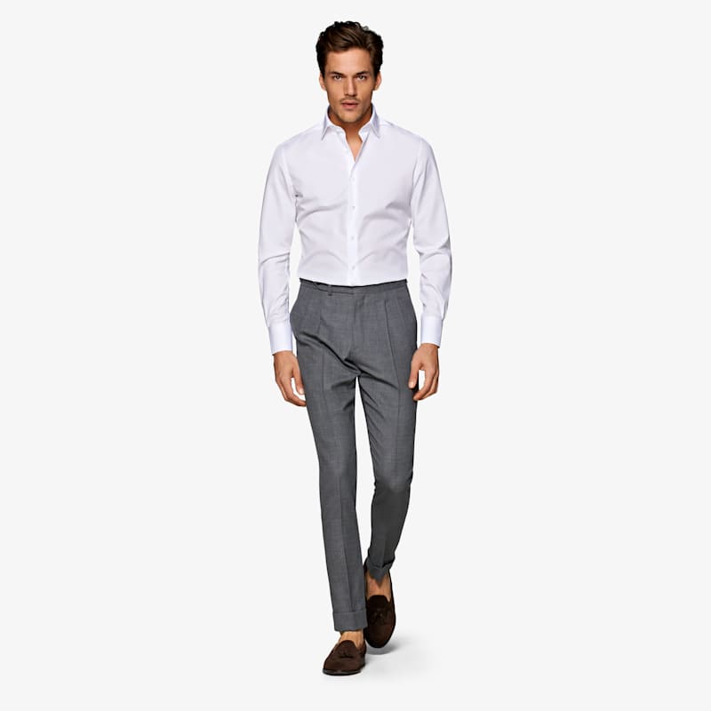 White_Twill_Shirt_Single_Cuff_H9056B