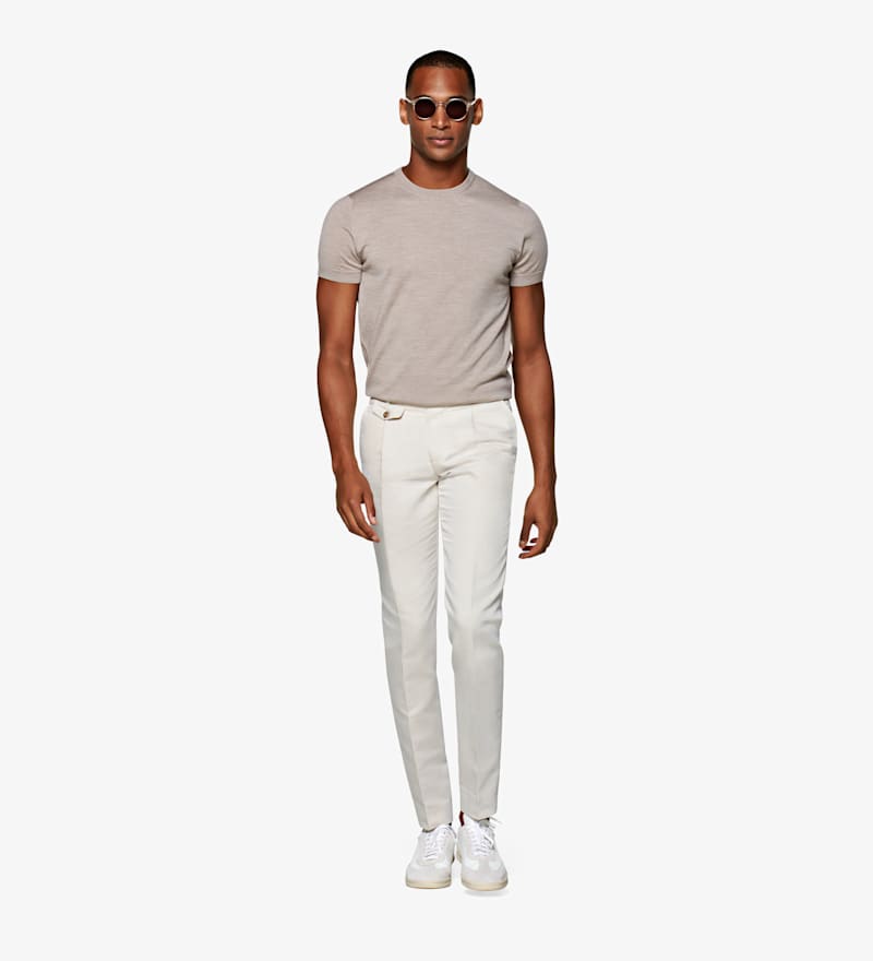 sand cargo trousers