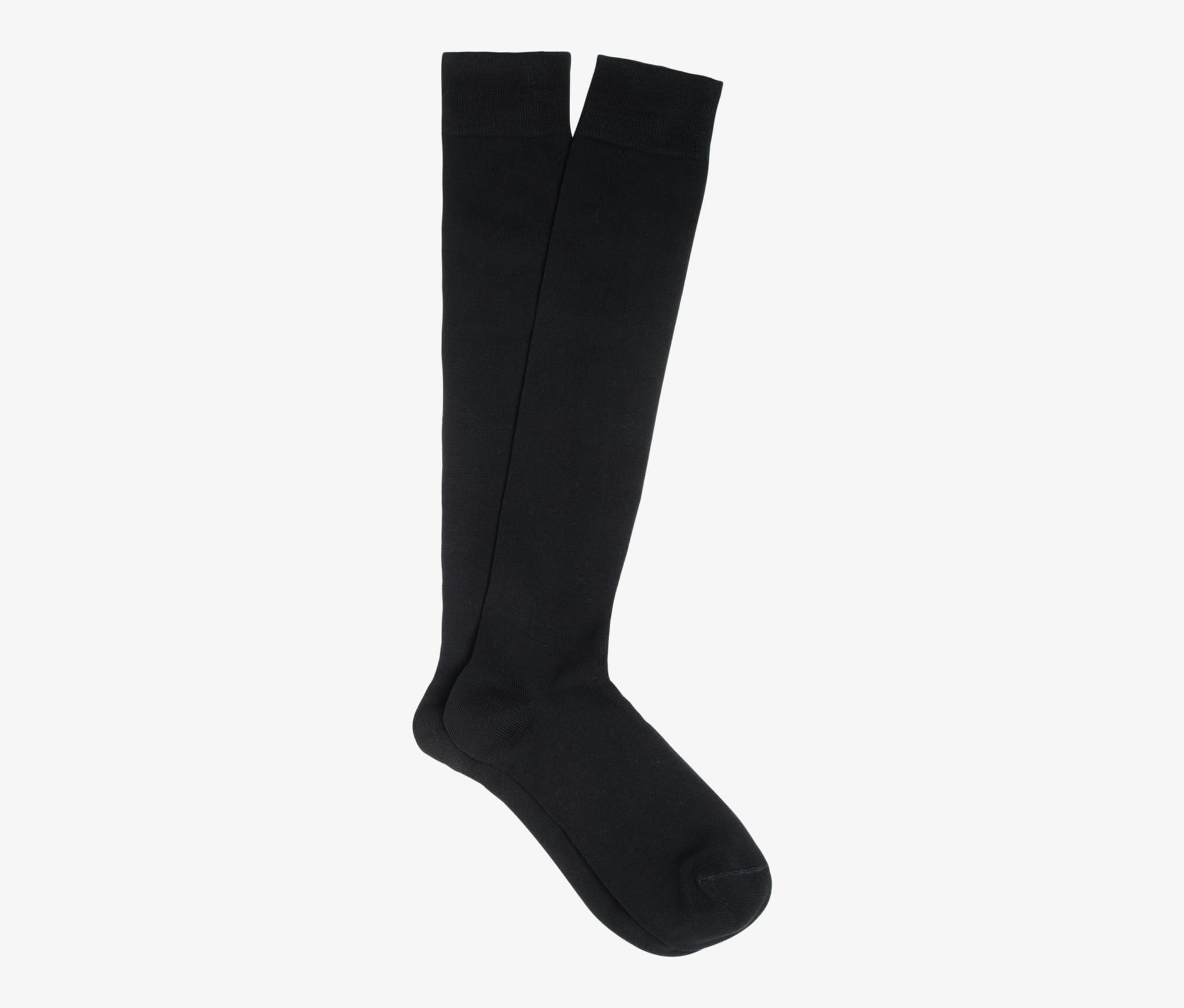 Black_Knee_high_Socks_O606