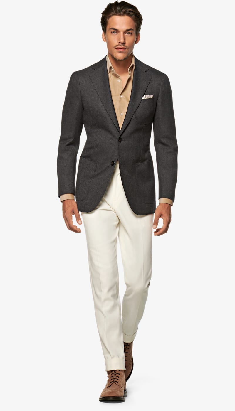 Jacket_Grey_Plain_Havana_C1063I