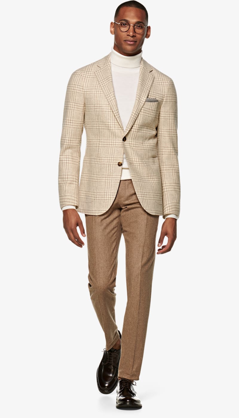 Jacket_Light_Brown_Check_Havana_C1269I
