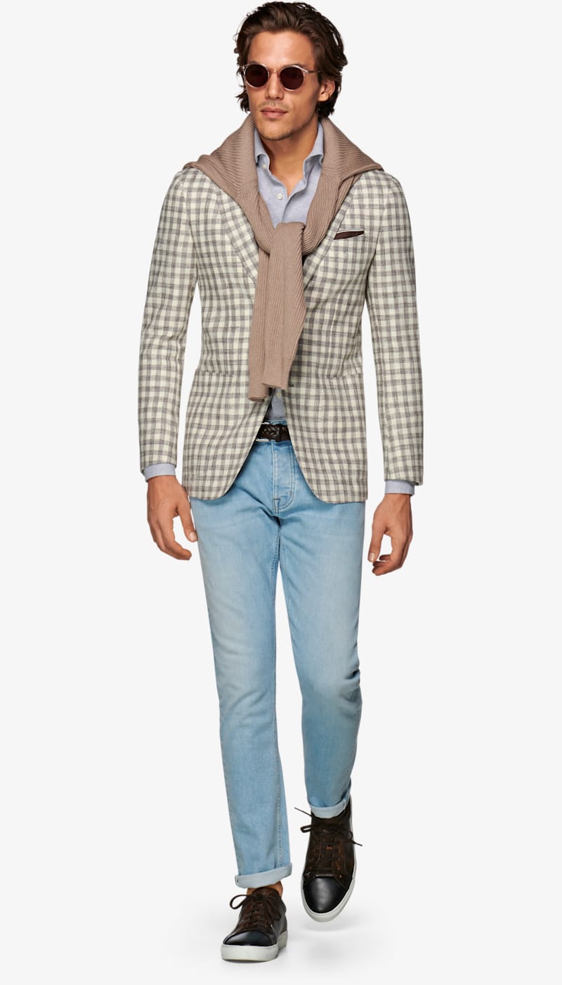 Jacket_Light_Brown_Check_Havana_C1315I