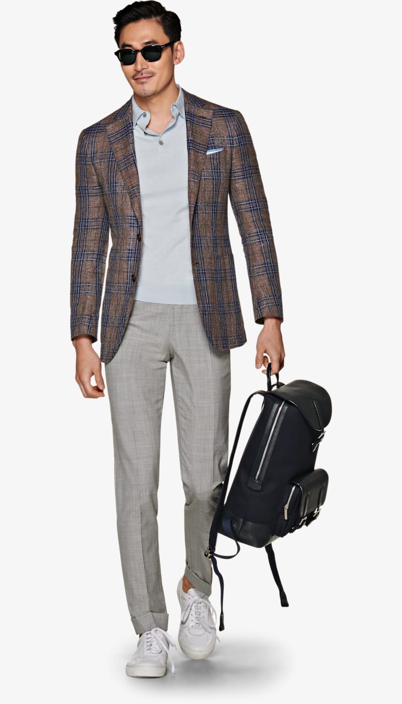 Jacket_Brown_Check_Havana_C1332I