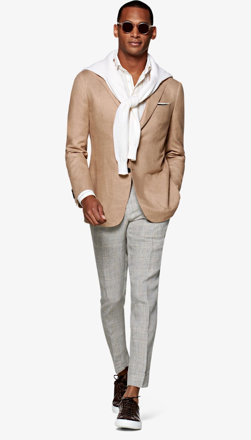 Jacket_Camel_Plain_Jort_C1407I