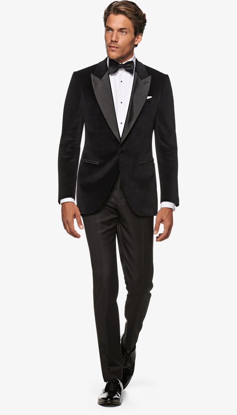 Jacket_Black_Plain_Lazio_Tuxedo_C1455