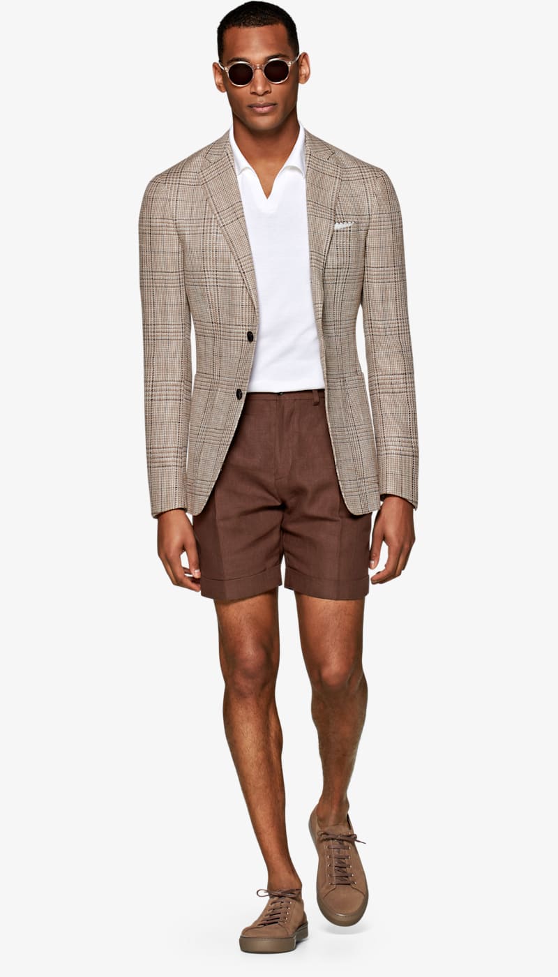 Jacket_Camel_Check_Havana_C1509I