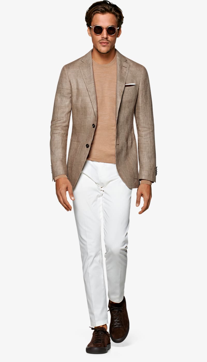 Jacket_Light_Brown_Check_Havana_C1517I
