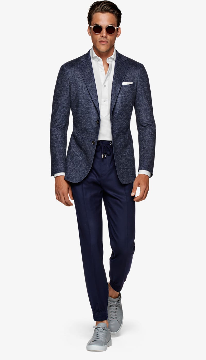 Jacket_Navy_Plain_Havana_knitted_C1533I
