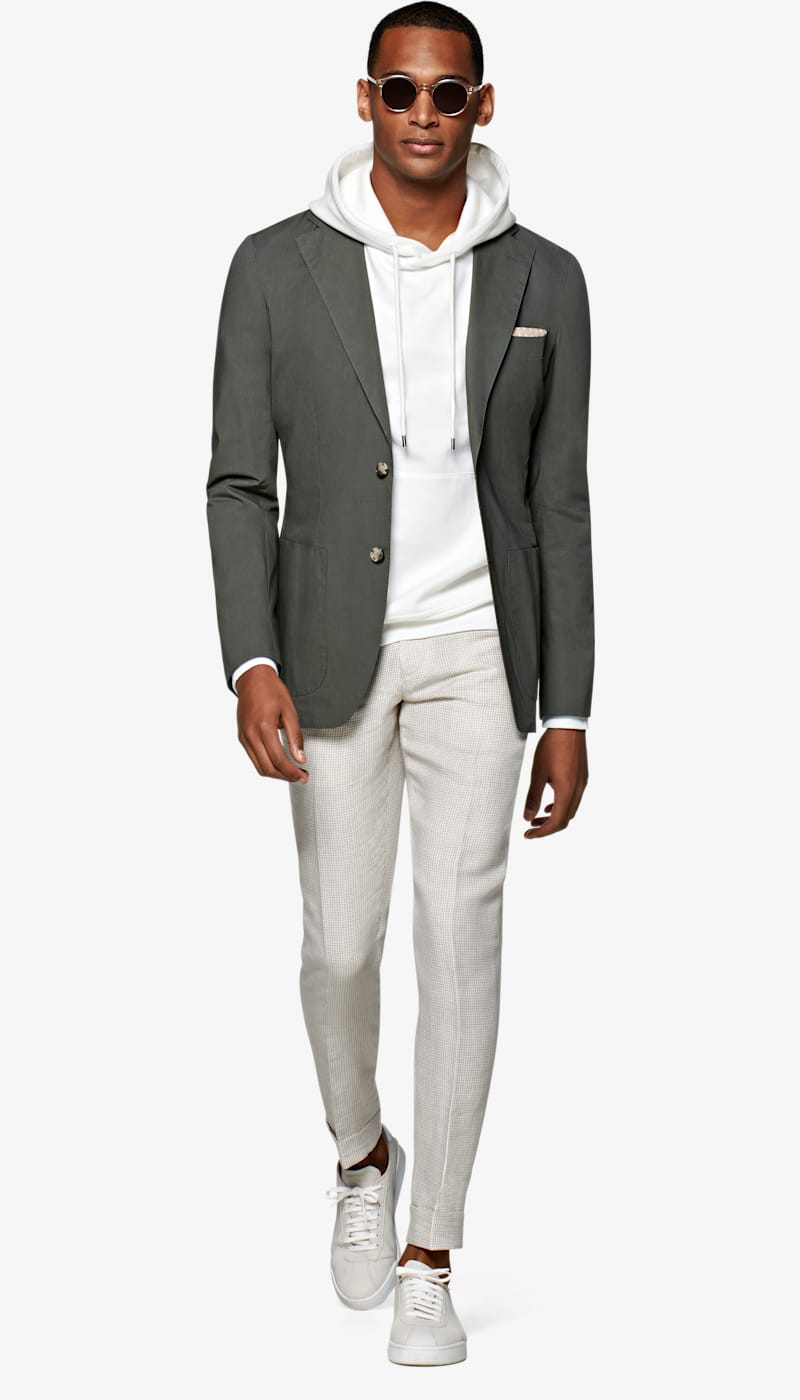 Jacket_Green_Plain_Havana_C6055I