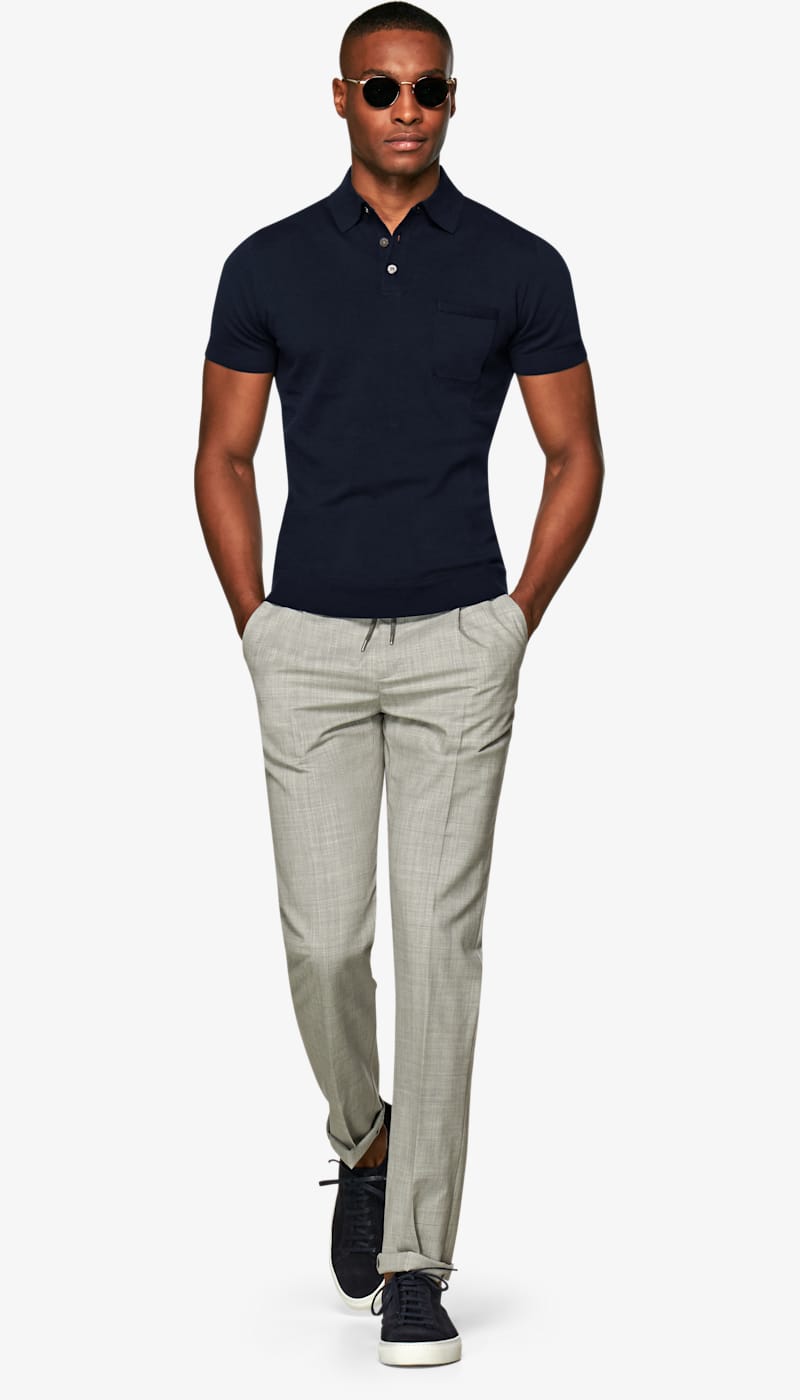 Navy Polo Sw816 | Suitsupply Online Store