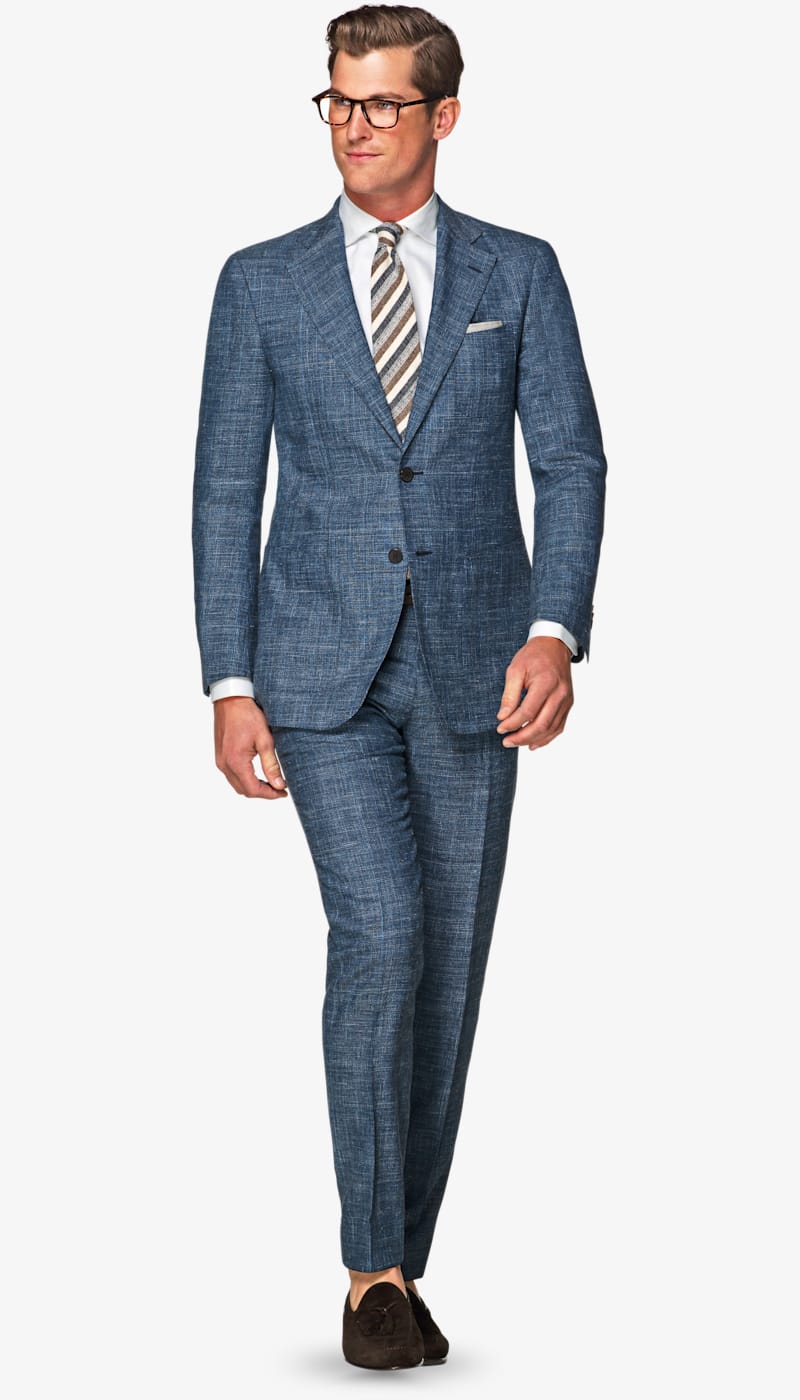 Suit_Mid_Blue_Check_Havana_P5130I