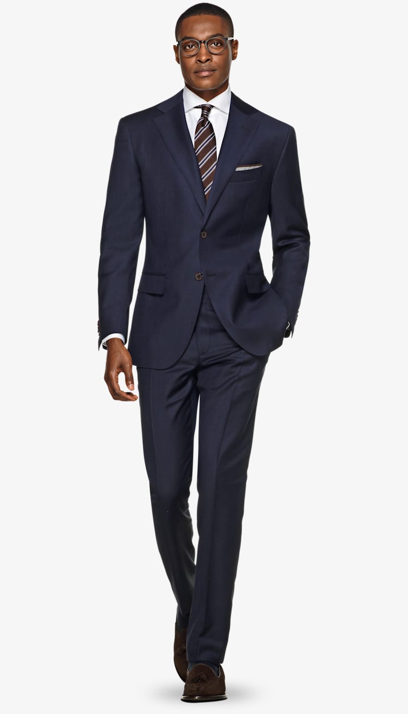 Suit Navy Plain Napoli P5290mi | Suitsupply Online Store