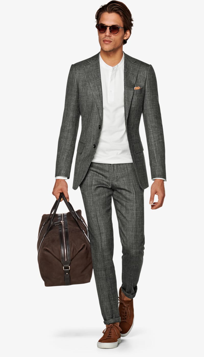 Suit_Dark_Green_Plain_Lazio_P5732I