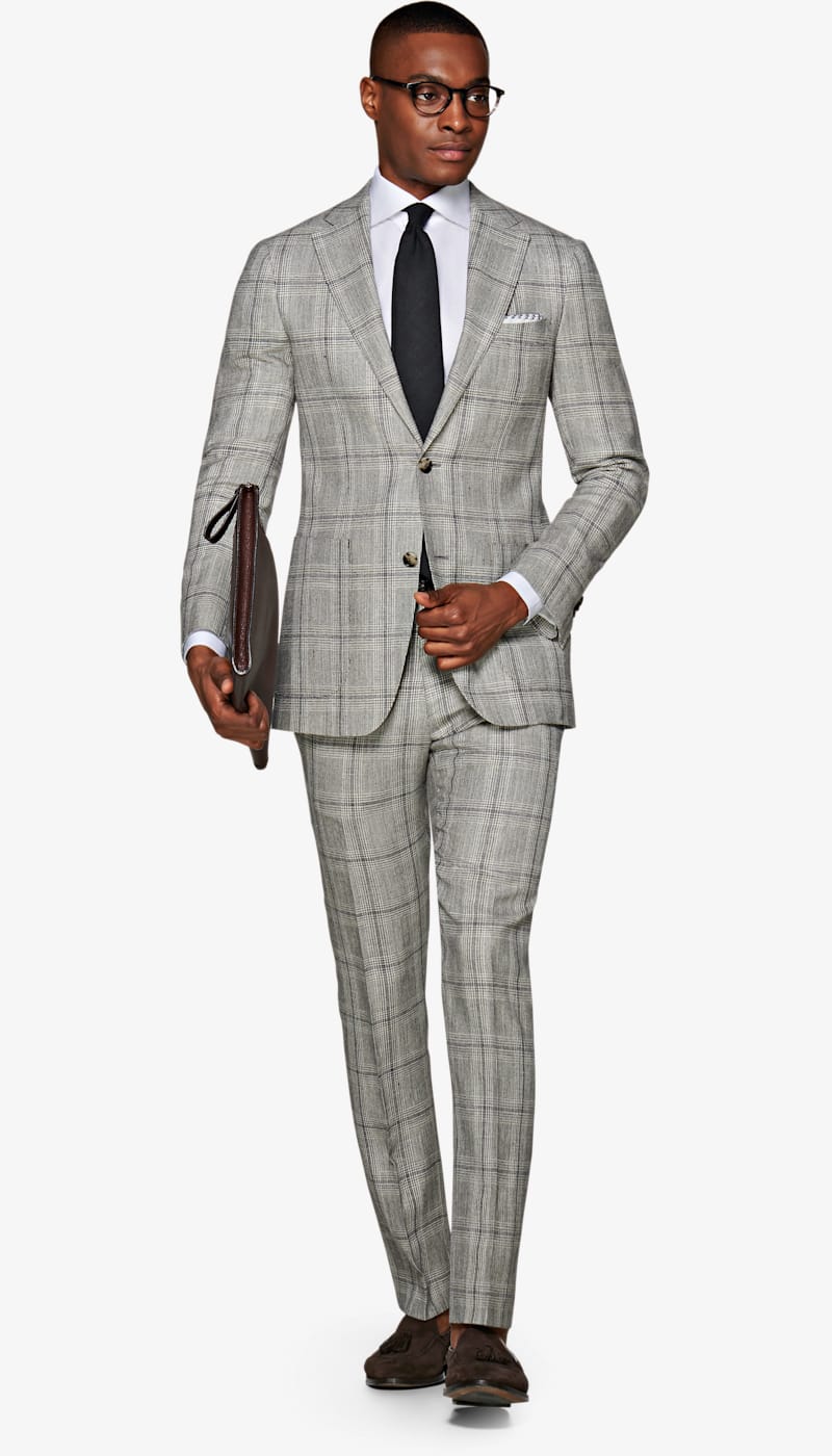 Suit_Light_Grey_Check_Havana_P5733I