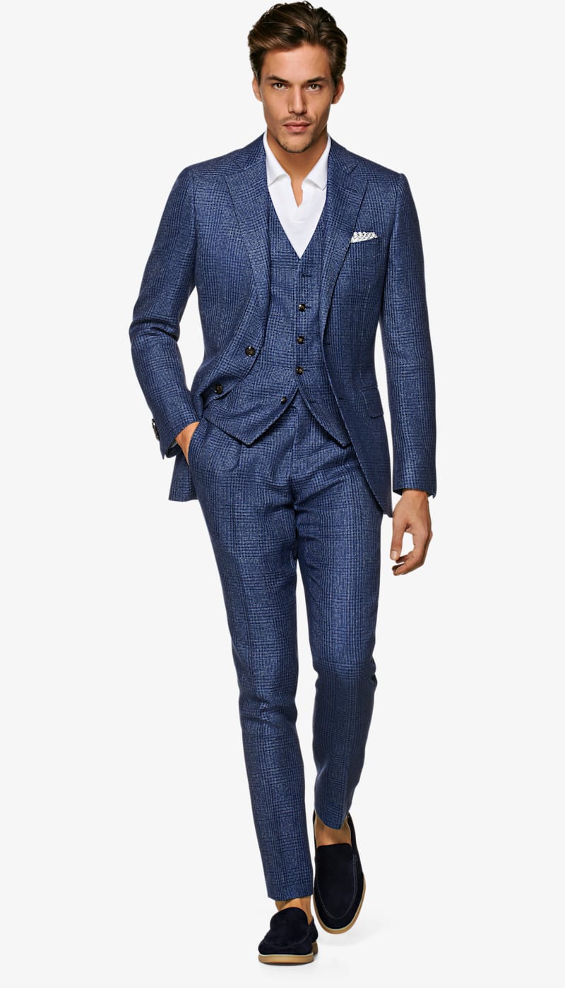 Suit_Mid_Blue_Check_Lazio_P6005MI