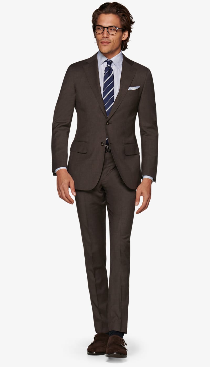 Suit_Brown_Plain_Lazio_P6084I