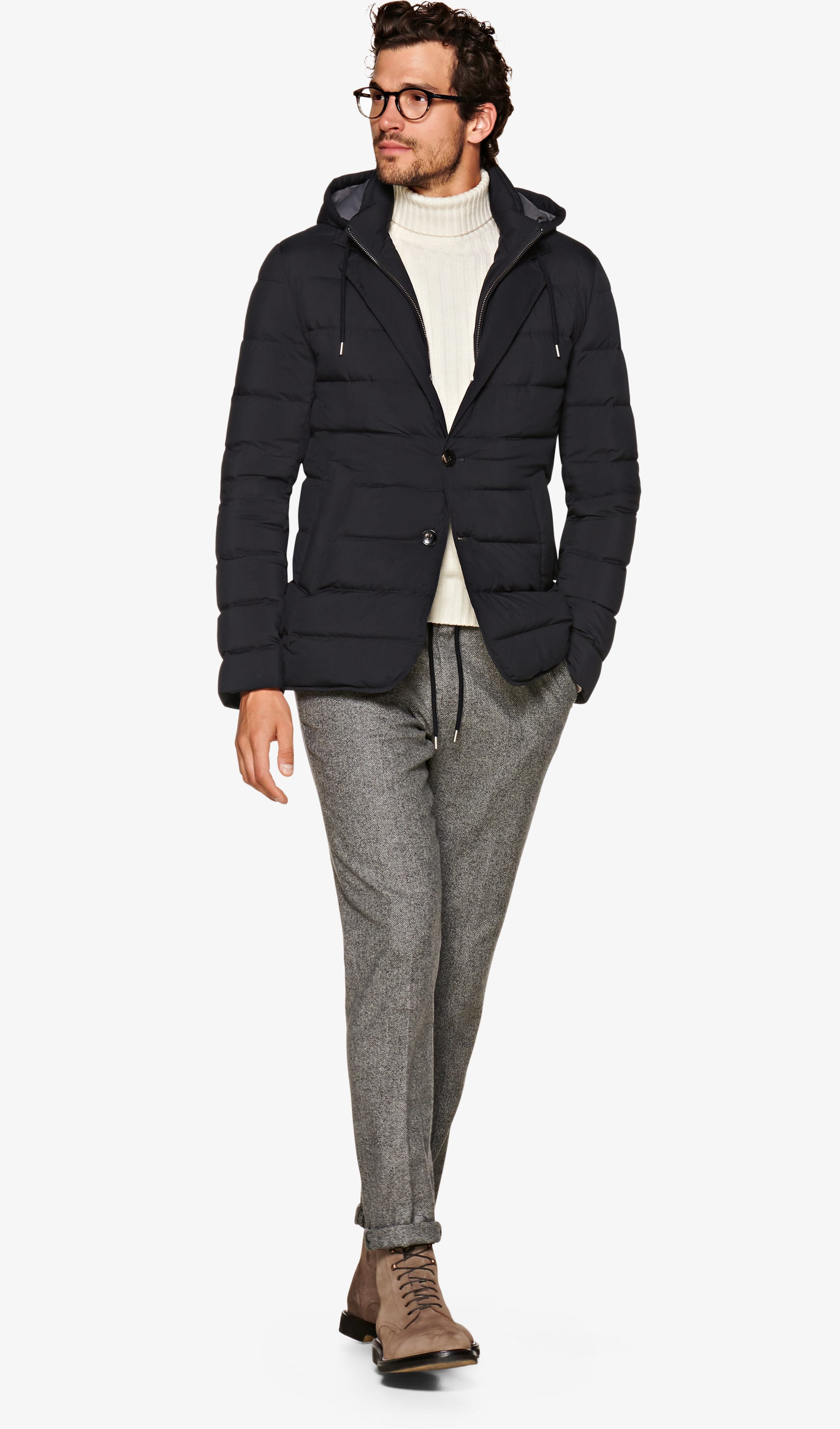 Navy Down Jacket J635i Suitsupply Online Store